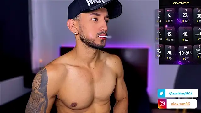 AxelKing1326 online show from 09.18.25