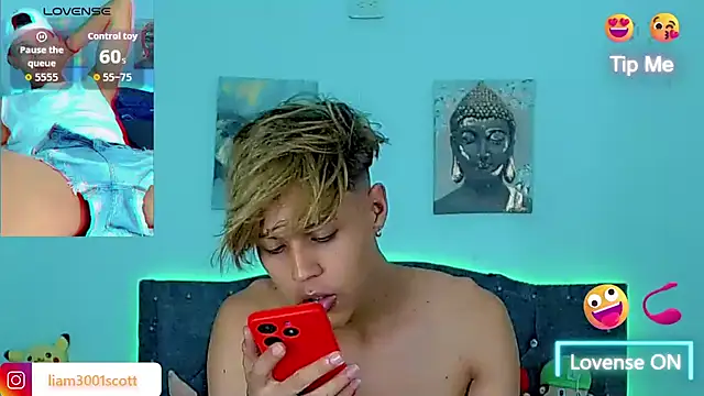 Liamscott  online show from 12.04.25