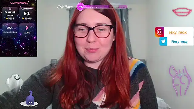 Fiery rexy online show from 02.10.25