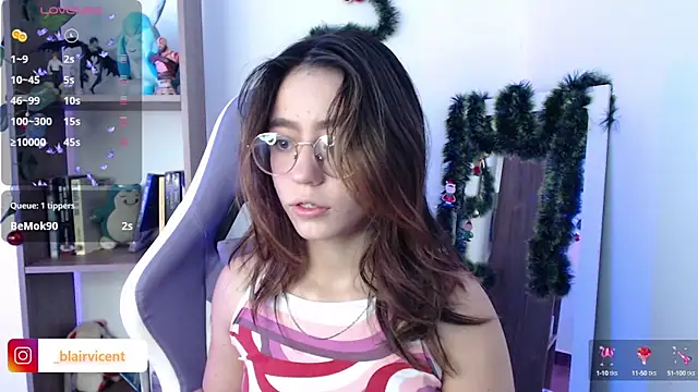 BlairVicent online show from 12.04.24