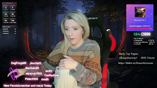 Lisaonthemoon online show from 02.13.25