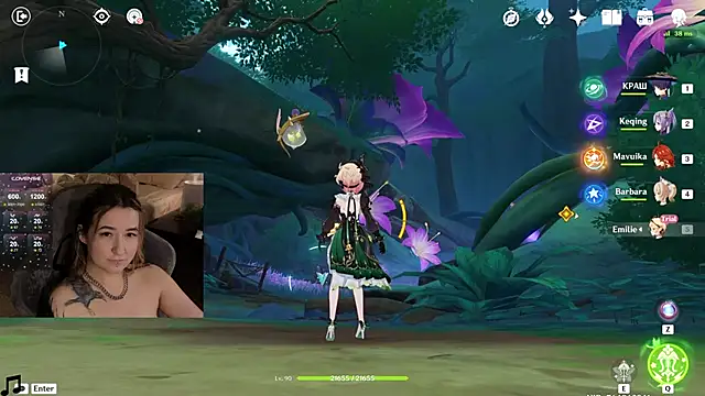 Snapshot of Megan__Hart chatting on 01.20.25 Megan Hart online show from 01.20.25