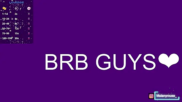 melanyrouse1 online show from 01.31.25