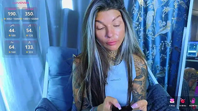 Snapshot of tattooedBabyy chatting on 10.25.25 tattooedBabyy online show from 10.25.25