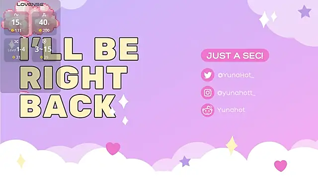 Yuna Hot online show from 07.12.26