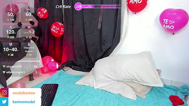 Snapshot of _karime_ chatting on 02.12.25 karime online show from 02.12.25