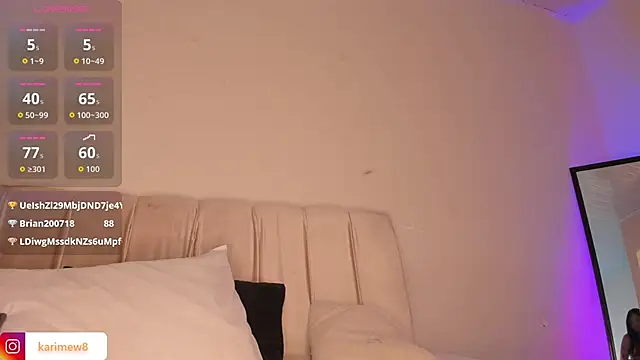 Snapshot of _karime_ chatting on 02.25.26 karime online show from 02.25.26