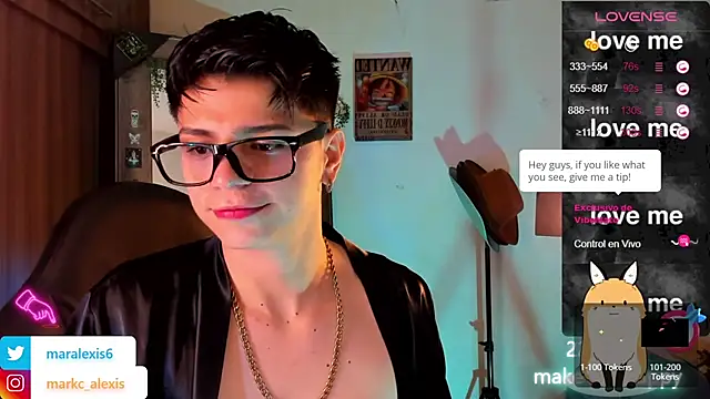 Snapshot of marckalexis chatting on 02.23.25 marckalexis online show from 02.23.25