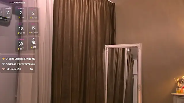 Snapshot of GinaMence chatting on 02.09.25 GinaMence online show from 02.09.25