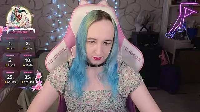 Snapshot of TheTrixy chatting on 03.08.26 TheTrixy online show from 03.08.26