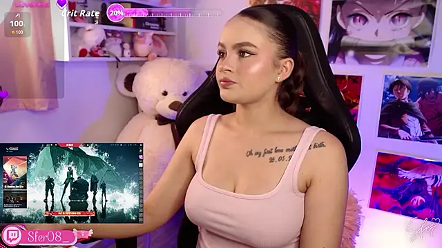 Snapshot of Iamsfer chatting on 02.15.26 Iamsfer online show from 02.15.26