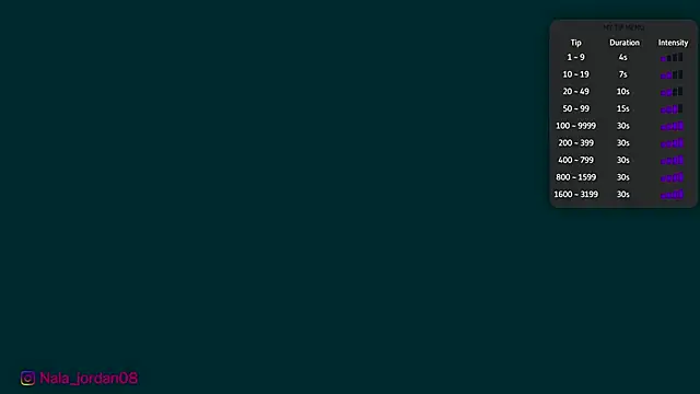 Nala j8 online show from 03.26.26