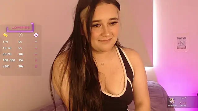 Snapshot of Megan_FE chatting on 01.26.25 Megan FE online show from 01.26.25