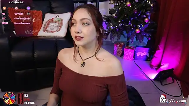 Snapshot of LilyVelvett chatting on 12.06.24 LilyVelvett online show from 12.06.24