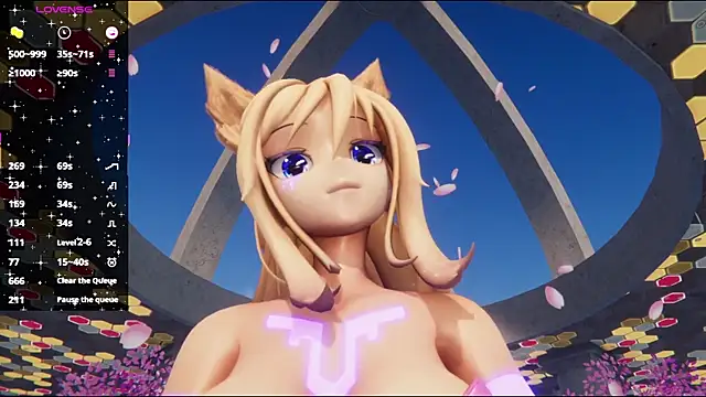 Snapshot of ElfieLove chatting on 11.22.25 ElfieLove online show from 11.22.25