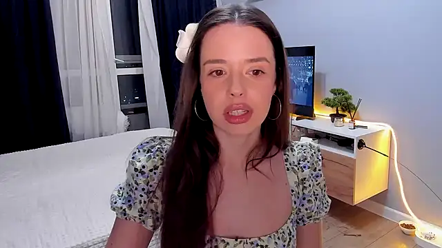 Snapshot of AmeliaBrian chatting on 01.22.25 AmeliaBrian online show from 01.22.25