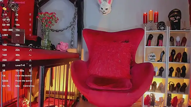 MistressAndre online show from 10.25.25