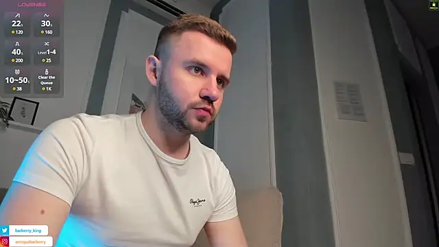 Snapshot of EnriqueBarberry chatting on 03.23.25 EnriqueBarberry online show from 03.23.25