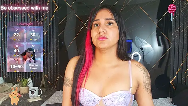 Snapshot of Kagome01 chatting on 02.20.26 Kagome01 online show from 02.20.26