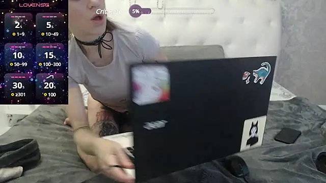 Snapshot of GinaAngelina chatting on 02.05.25 GinaAngelina online show from 02.05.25