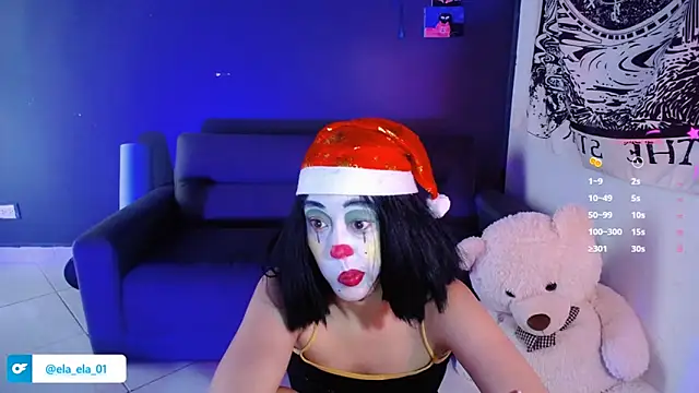 Snapshot of ela_0 chatting on 12.21.24 ela 0 online show from 12.21.24