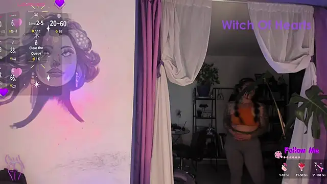 witchviolet online show from 07.04.26
