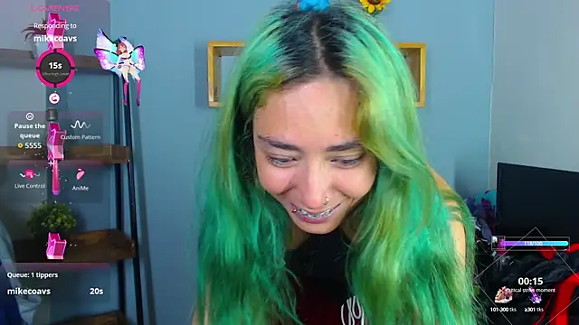 Snapshot of Erika_Stevens chatting on 10.05.25 Erika Stevens online show from 10.05.25