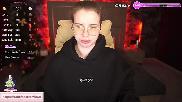 Snapshot of SecretDesireMe chatting on 12.23.24 SecretDesireMe online show from 12.23.24