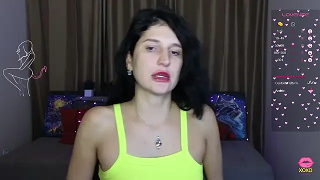 Snapshot of Alianna_Solo_Kisses chatting on 02.21.25 Alianna Solo Kisses online show from 02.21.25