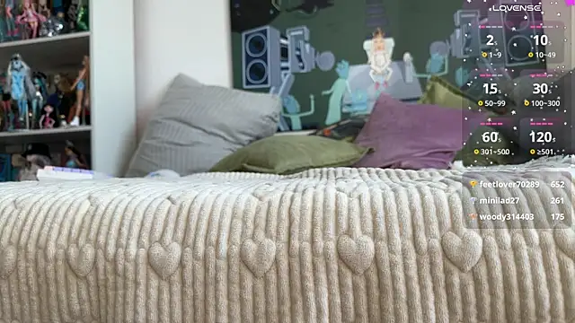 Snapshot of unicornsfeet chatting on 01.22.25 unicornsfeet online show from 01.22.25