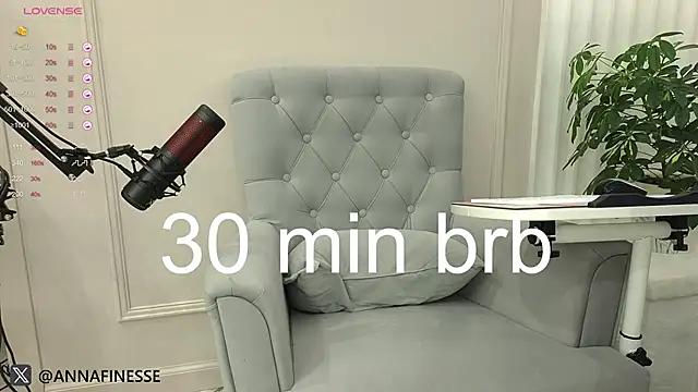 mistress anna dame online show from 02.20.25