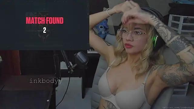 Snapshot of INKbodyy chatting on 03.08.25 INKbodyy online show from 03.08.25