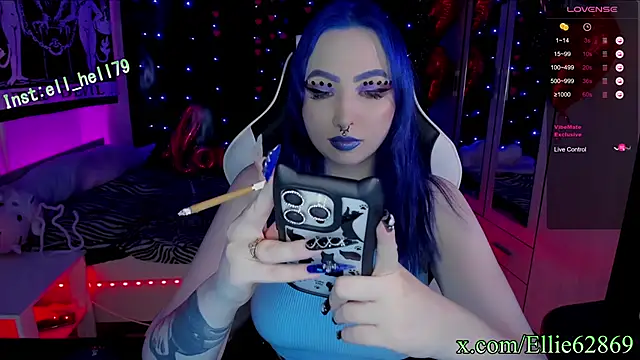 Kitty goth online show from 02.23.25