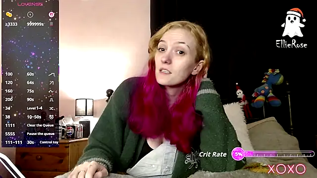 EllieeRose online show from 12.22.25