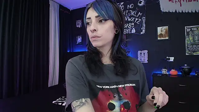 Snapshot of Goddess_Mortem chatting on 01.21.25 Goddess Mortem online show from 01.21.25