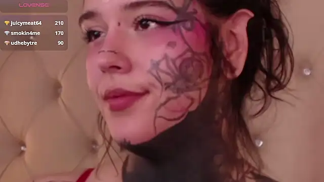 Snapshot of SylveonFox chatting on 12.24.24 SylveonFox online show from 12.24.24