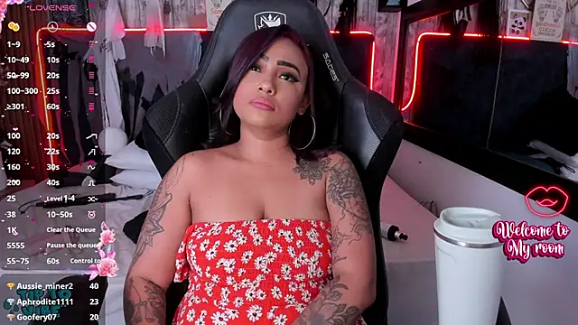 Snapshot of Neko_Misaki chatting on 01.06.25 Neko Misaki online show from 01.06.25