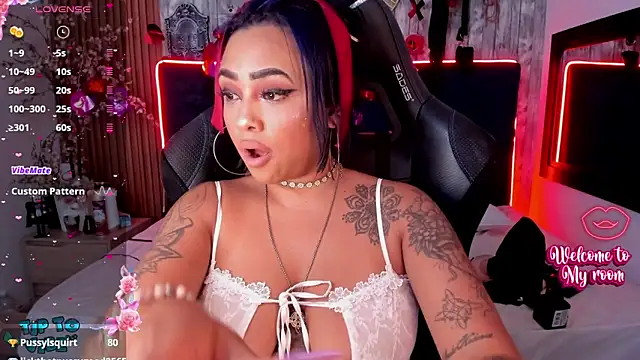 Snapshot of Neko_Misaki chatting on 02.28.25 Neko Misaki online show from 02.28.25