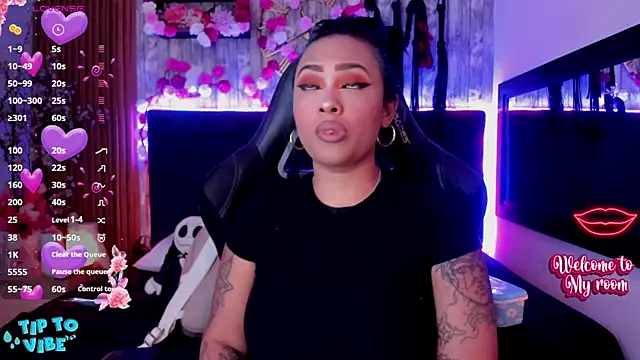 Snapshot of Neko_Misaki chatting on 09.21.25 Neko Misaki online show from 09.21.25