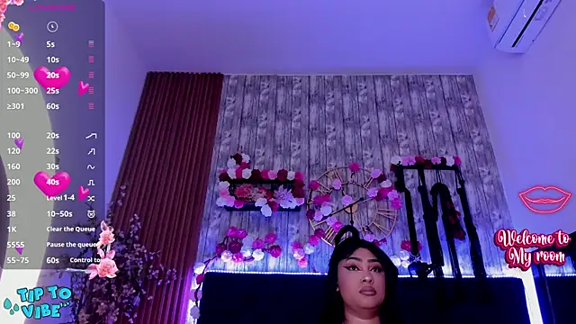 Snapshot of Neko_Misaki chatting on 10.02.25 Neko Misaki online show from 10.02.25