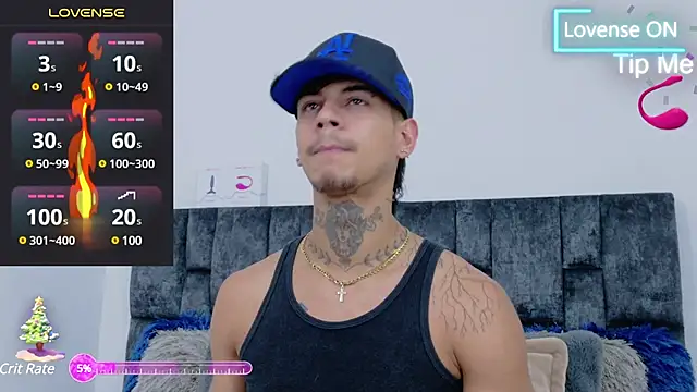 Snapshot of JAYCOB00 chatting on 12.30.24 JAYCOB00 online show from 12.30.24