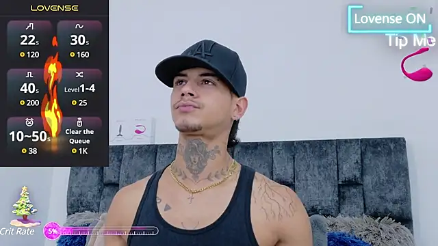 Snapshot of JAYCOB00 chatting on 01.05.25 JAYCOB00 online show from 01.05.25