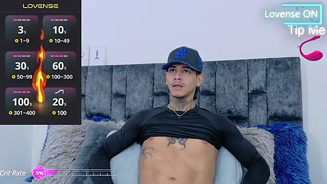 Snapshot of JAYCOB00 chatting on 02.01.25 JAYCOB00 online show from 02.01.25