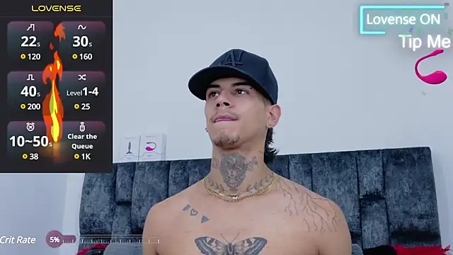 Snapshot of JAYCOB00 chatting on 02.16.25 JAYCOB00 online show from 02.16.25