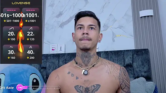 Snapshot of JAYCOB00 chatting on 10.01.25 JAYCOB00 online show from 10.01.25