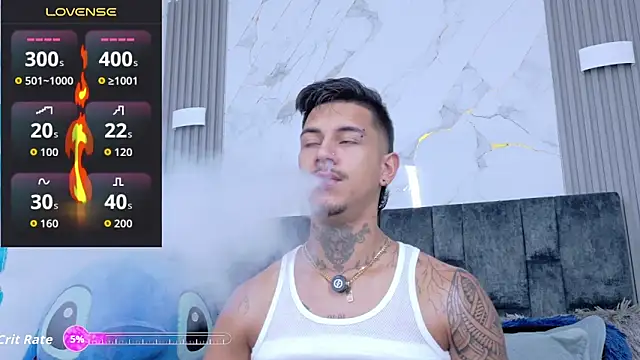 Snapshot of JAYCOB00 chatting on 10.19.25 JAYCOB00 online show from 10.19.25