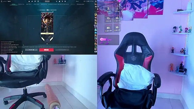 Snapshot of DanielaHang chatting on 01.18.25 DanielaHang online show from 01.18.25