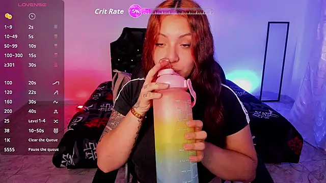 Snapshot of KetziaDoll chatting on 09.13.25 KetziaDoll online show from 09.13.25