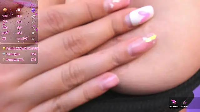 Snapshot of nyna_1 chatting on 02.23.25 nyna 1 online show from 02.23.25