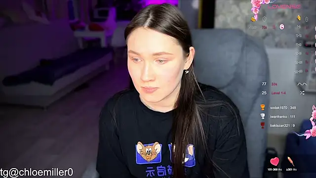 Snapshot of ChloeMillerMeow chatting on 02.03.25 ChloeMillerMeow online show from 02.03.25